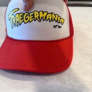 Rare Traegermania Hulk Hogan Style Trucker Hat Excellent Condition Traeger Grill